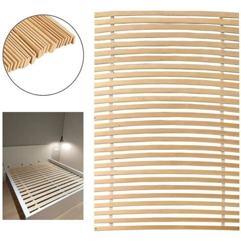 Randaco Sommier 90x200cm Max.150kg Grille à Enroulement Stable 28 Lattes Grilles à Enroulement Cadre à Lattes à Enroulement - Couleur Primaire 3 Randaco Sommier 90x200cm Max.150kg Grille à Enroulement Stable 28 Lattes Grilles à Enroulement Cadre à Lattes à Enroulement - Couleur Primaire