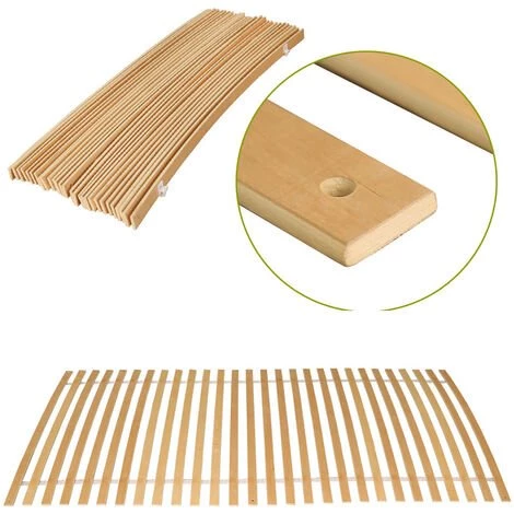 Randaco Sommier 90x200cm Max.150kg Grille à Enroulement Stable 28 Lattes Grilles à Enroulement Cadre à Lattes à Enroulement - Couleur Primaire 3 Randaco Sommier 90x200cm Max.150kg Grille à Enroulement Stable 28 Lattes Grilles à Enroulement Cadre à Lattes à Enroulement - Couleur Primaire