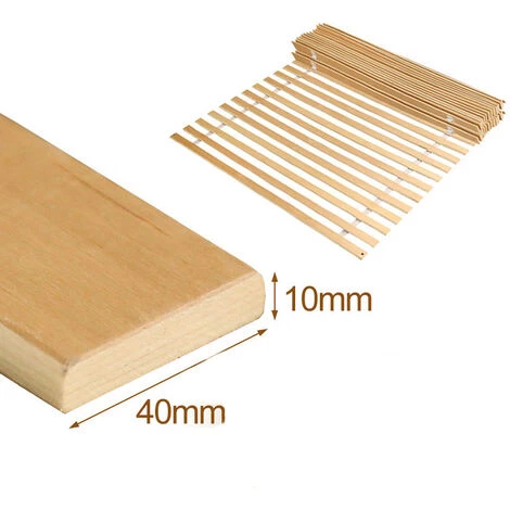 EINFEBEN Sommier 90x200cm Max.150kg Grille à Enroulement Stable 28 Lattes Grilles à Enroulement Cadre à Lattes à Enroulement - Couleur Primaire 4 EINFEBEN Sommier 90x200cm Max.150kg Grille à Enroulement Stable 28 Lattes Grilles à Enroulement Cadre à Lattes à Enroulement - Couleur Primaire – Image 2