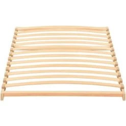 SUPERMARKET Sommier à Lattes Avec 13 Lattes 70x200 Cm -Sommier Soldes 63655237 3