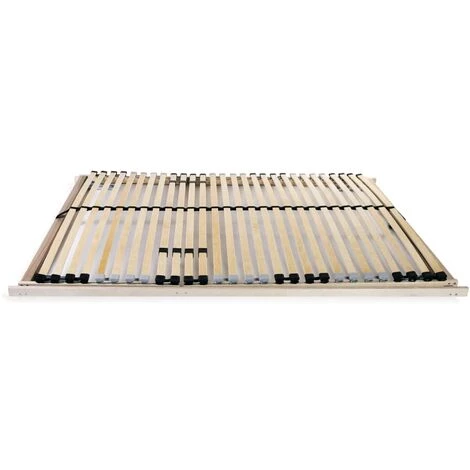 SUPERMARKET Sommier à Lattes Avec 28 Lattes 7 Zones 140 X 200 Cm SUHB-246460 5 SUPERMARKET Sommier à Lattes Avec 28 Lattes 7 Zones 140 X 200 Cm SUHB-246460 – Image 3