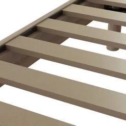 OLYMPE LITERIE | Sommier à Lattes KIT EASY 140x200 Cm Blanc - Blanc -Sommier Soldes 63737086 5