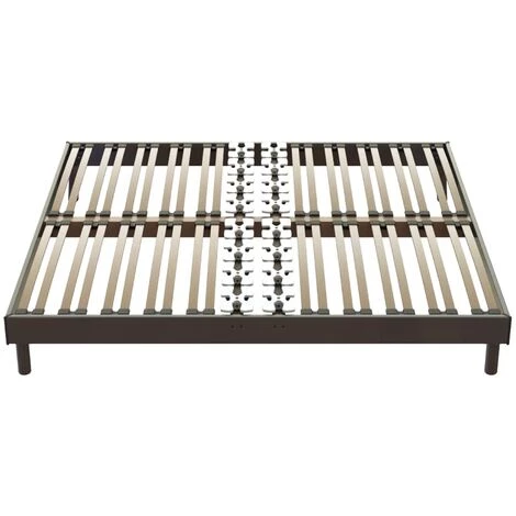 BELLECOUR LITERIE | Sommier Lattes & Plots KIT PLOTS 140x190 Cm - Gris 6 BELLECOUR LITERIE | Sommier Lattes & Plots KIT PLOTS 140x190 Cm - Gris – Image 4