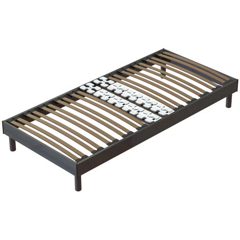 BELLECOUR LITERIE | Sommier Lattes & Plots KIT PLOTS 90x190 Cm - Gris 4 BELLECOUR LITERIE | Sommier Lattes & Plots KIT PLOTS 90x190 Cm - Gris – Image 2