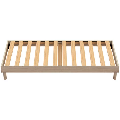 OLYMPE LITERIE | Sommier à Lattes KIT EASY 90x200 Cm Chêne - Bois 5 OLYMPE LITERIE | Sommier à Lattes KIT EASY 90x200 Cm Chêne - Bois – Image 3