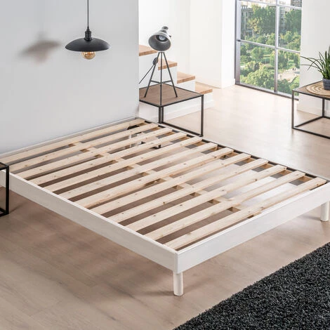 OLYMPE LITERIE | Sommier à Lattes KIT EASY 90x200 Cm Blanc - Blanc 3 OLYMPE LITERIE | Sommier à Lattes KIT EASY 90x200 Cm Blanc - Blanc