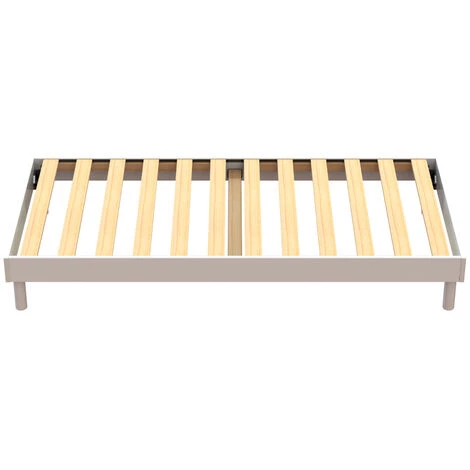OLYMPE LITERIE | Sommier à Lattes KIT EASY 90x200 Cm Blanc - Blanc 6 OLYMPE LITERIE | Sommier à Lattes KIT EASY 90x200 Cm Blanc - Blanc – Image 4