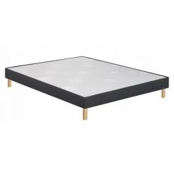Sommier Bultex CONFORT FERME VIGOROSO DECO 100x190 Enduit Taupe -Sommier Soldes 64094137 3