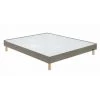 Sommier Bultex CONFORT MEDIUM MEDIANO DECO 70x190 Chiné Marron Glacé -Sommier Soldes 64094172 1