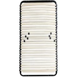 MONMOBILIERDESIGN DOZE Sommier à Lattes Réglables 90x190 Cm Sans Pieds