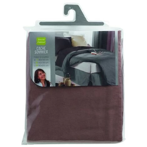 LC Cache Sommier Nouettes, Taupe 90 X 190 Cm, Panama 4 LC Cache Sommier Nouettes, Taupe 90 X 190 Cm, Panama – Image 2