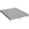 DRAWER Lot De 2 Sommiers Tapissiers 80x200cm En Bois Massif à Lattes Recouvertes - Karen - Couleur - Gris 1 DRAWER Lot De 2 Sommiers Tapissiers 80x200cm En Bois Massif à Lattes Recouvertes - Karen - Couleur - Gris -Sommier Soldes 66264984 1