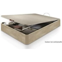 CREASOM BEDBOX Sommier Avec Coffre 160x200 Wengé 9 CREASOM BEDBOX Sommier Avec Coffre 160x200 Wengé -Sommier Soldes 67397133 4