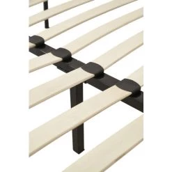 PROVENCE LITERIE Jacky - Solide Et Confortable Sommier 140x190 X 29 Cm Cadre A Lattes + 9 Pieds En Metal - Montage Rapide Et Facile - Epaisseur Du Metal +/- 1,2 Mm 2 X 14 Lattes En 9mm -Sommier Soldes 67452561 3