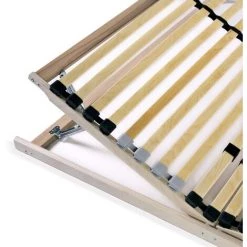 MAISONCHIC Sommier à Lattes Avec 28 Lattes 7 Zones Pour Lit Adulte 140 X 200 Cm 11 MAISONCHIC Sommier à Lattes Avec 28 Lattes 7 Zones Pour Lit Adulte 140 X 200 Cm -Sommier Soldes 67652430 5