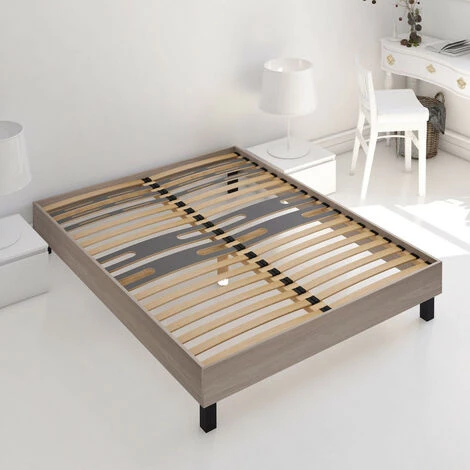SEDAC Sommier En Kit 90x190 - Neokit 15 Lattes Bois - Chêne Clair - Soutien Zone Lombaires - Bois Clair 4 SEDAC Sommier En Kit 90x190 - Neokit 15 Lattes Bois - Chêne Clair - Soutien Zone Lombaires - Bois Clair – Image 2