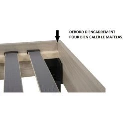 SEDAC Sommier En Kit 90x190 - Neokit 15 Lattes Bois - Chêne Clair - Soutien Zone Lombaires - Bois Clair 10 SEDAC Sommier En Kit 90x190 - Neokit 15 Lattes Bois - Chêne Clair - Soutien Zone Lombaires - Bois Clair -Sommier Soldes 68415357 4