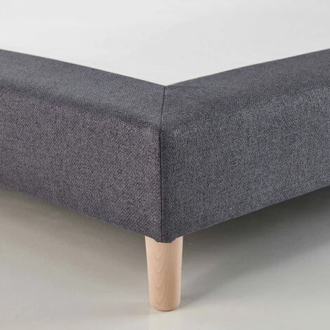 OVIALA Sommier à Lattes Actives En Bois Massif Noir 80 X 200 Cm - Noir 7 OVIALA Sommier à Lattes Actives En Bois Massif Noir 80 X 200 Cm - Noir – Image 5